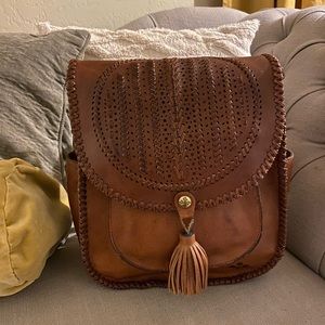 Patricia Nash Jovanna leather backpack